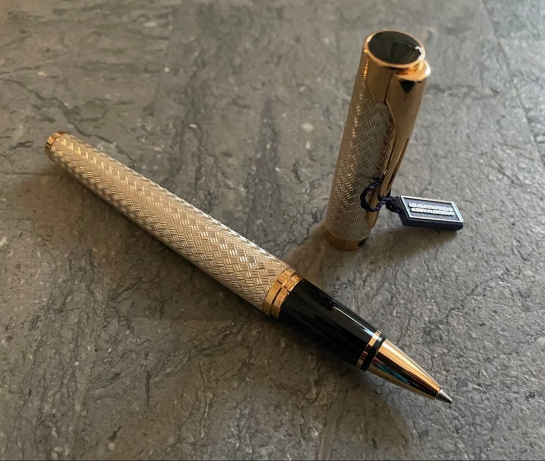 ウォーターマン レタロン ソリッドシルバー ローラーボール