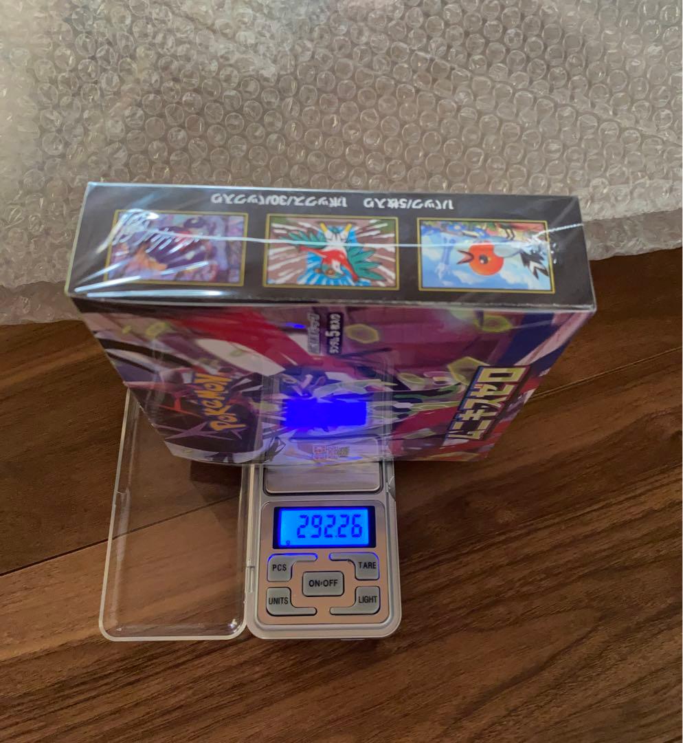 ムニキスゼロ　ポケモンカードゲーム　未開封　シュリンク付きBOX 重量　サーチ