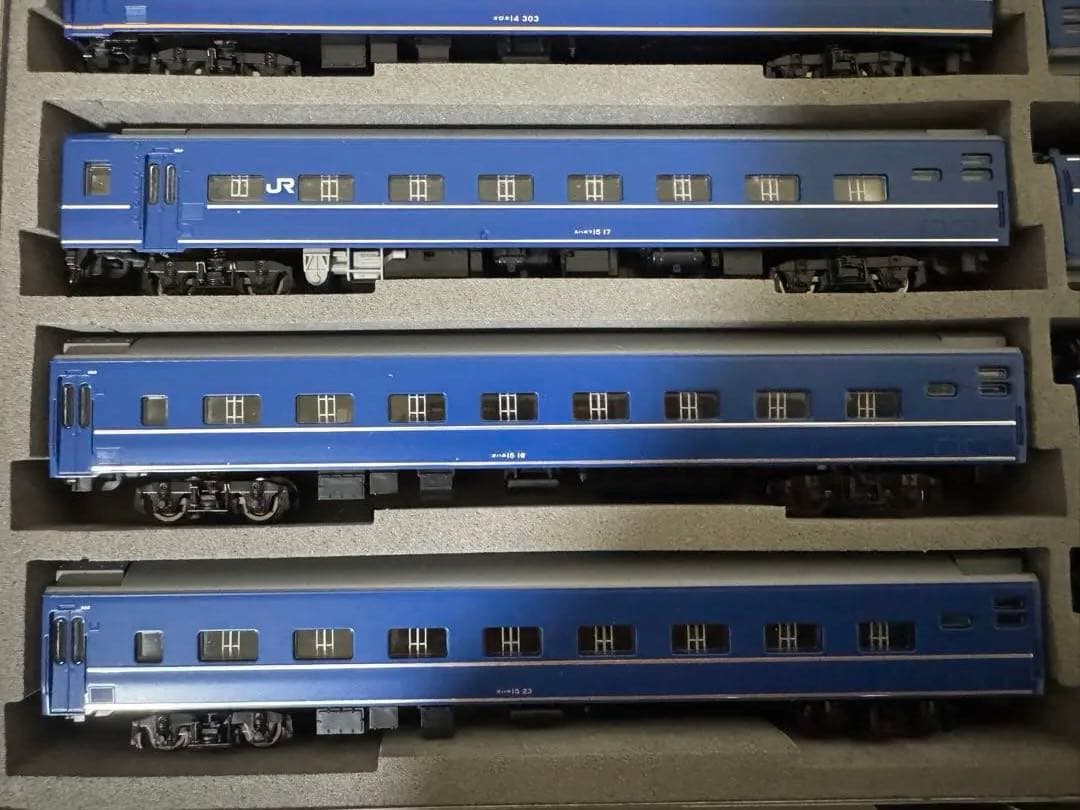 [現状品]TOMIX 14系15形特急寝台客車 あかつき・彗星 EF66形セット