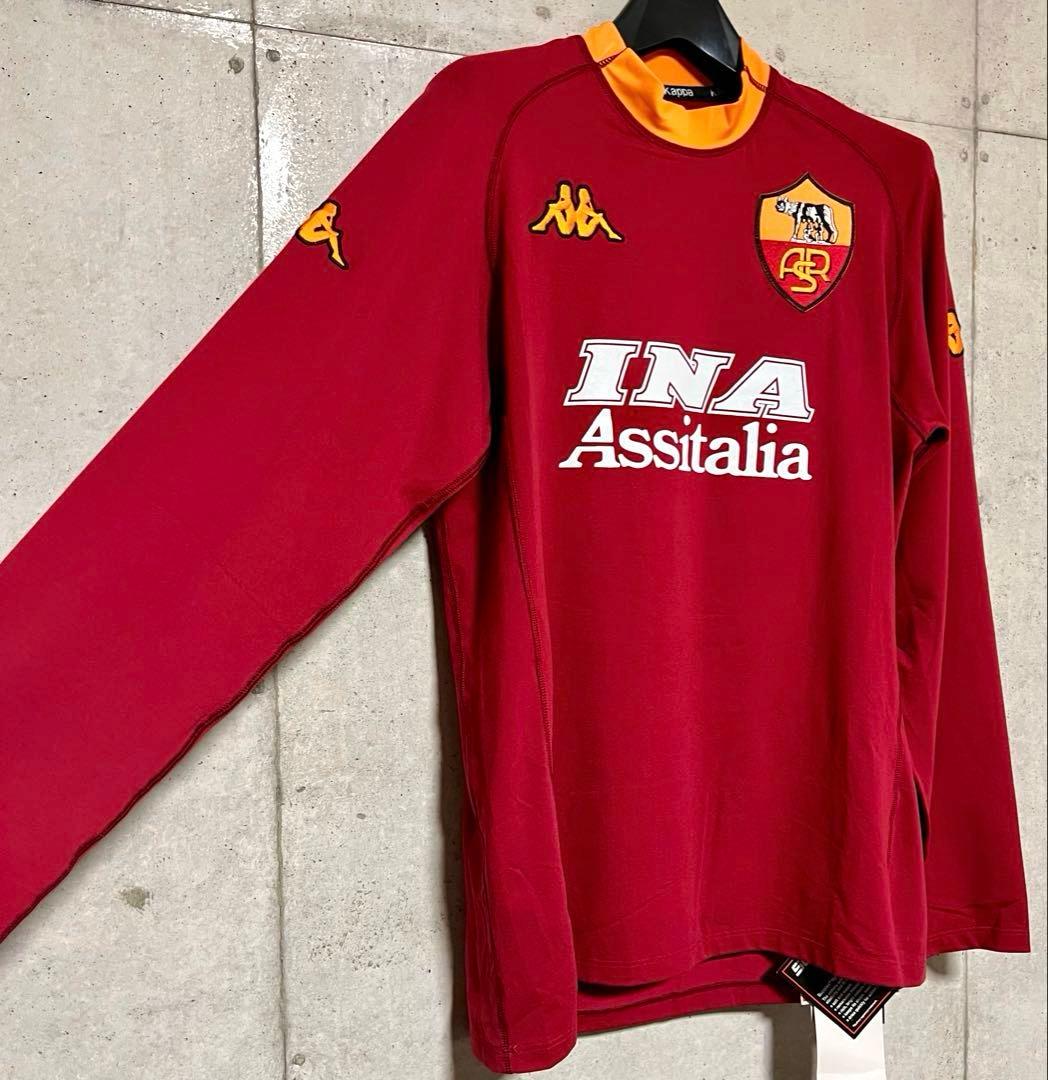 【新品/タグ付き】00/01 ASローマ ♯8 中田英寿 【XLサイズ】長袖