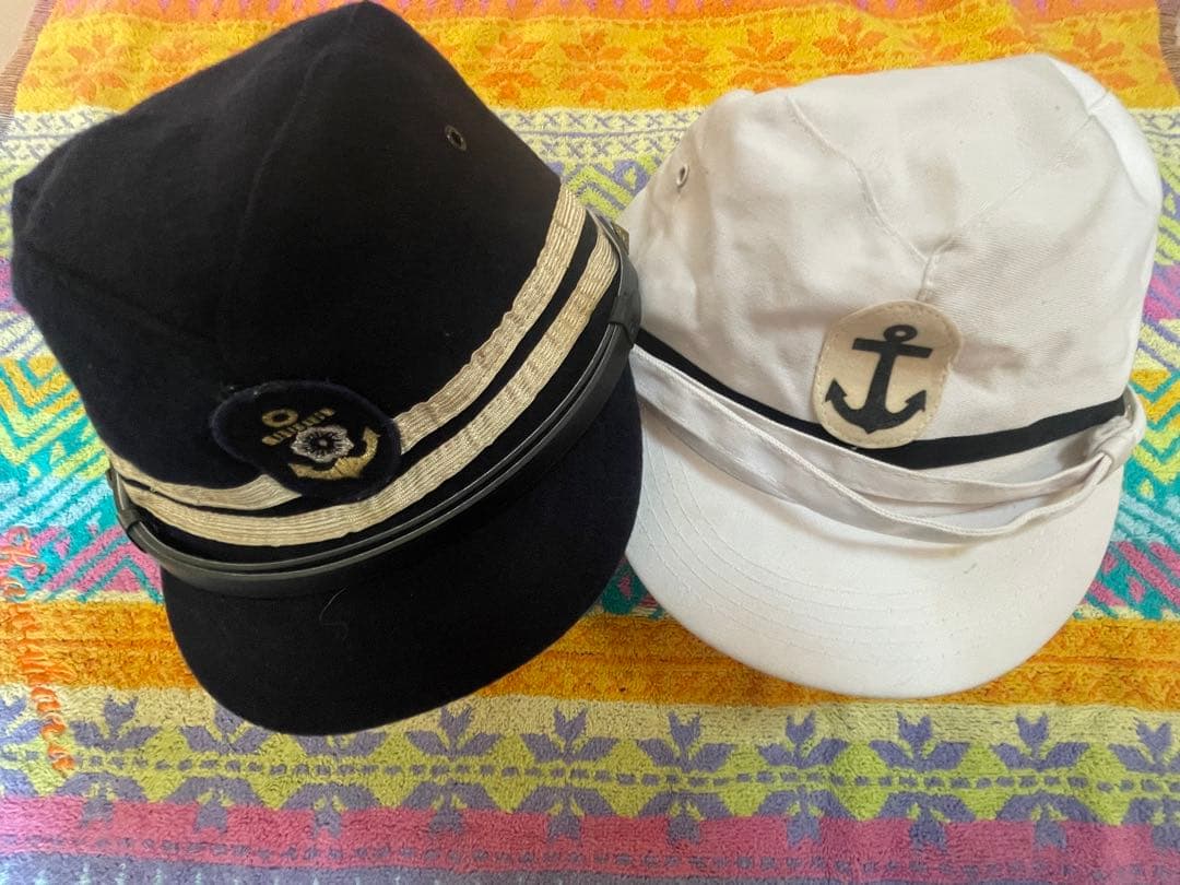 帝国海軍略帽　夏冬セット　第二次世界大戦　日本軍