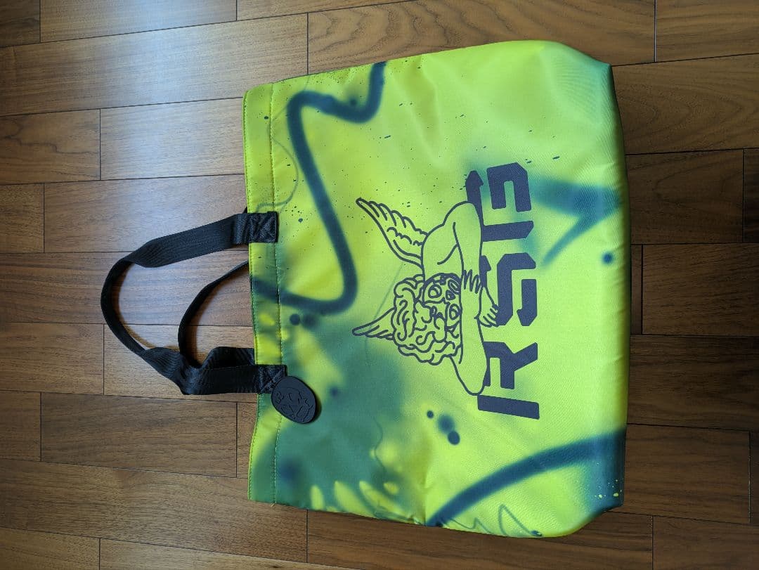 【新品未使用】RUSSELUNO ビッグトート リバーシブル ブラック／イエロー