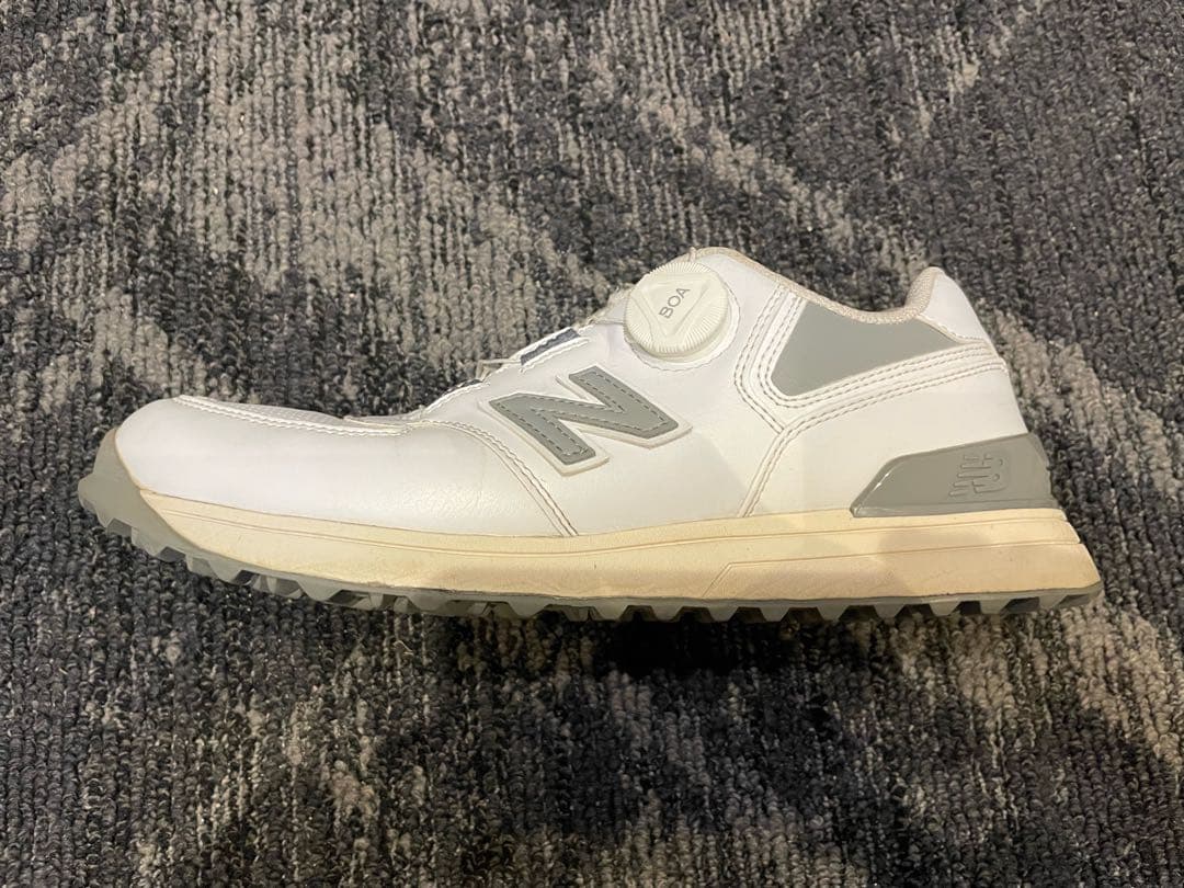 ニューバランス　ゴルフシューズ　574 ホワイト