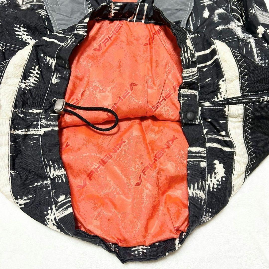 フェニックス【O】スノーボードウェア スキー ジャケット 総柄 ブラック Y2K