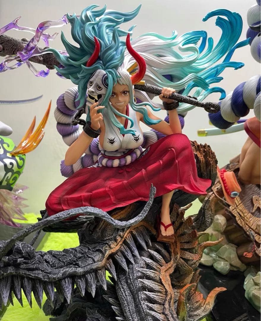 ONE PIECE  ヤマト ガレージキット ガレキ スタチュー③