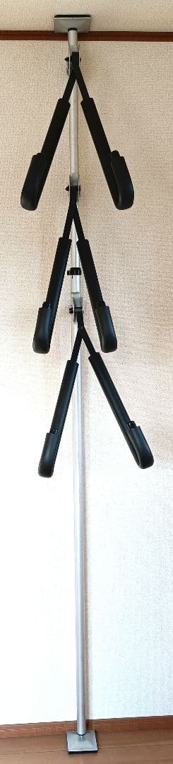 サーフボードラック 突っ張り式 3フック