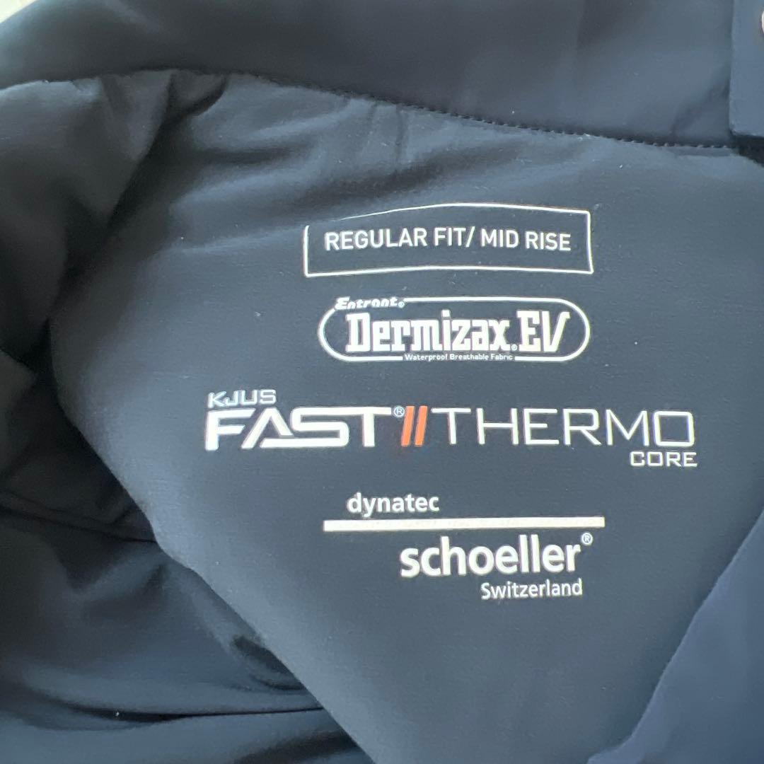 KJUS スキーウェア メンズ ブラック　パンツ XL