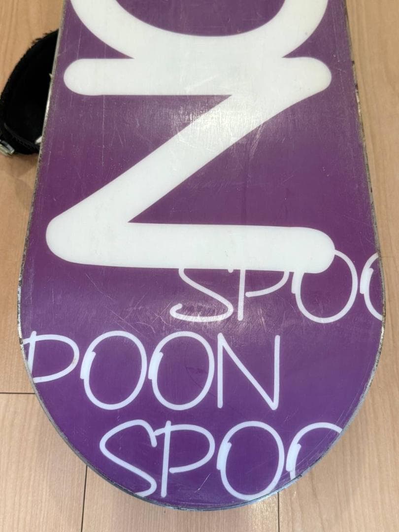 110cm spoon スノーボード Bouquet バインディング付き