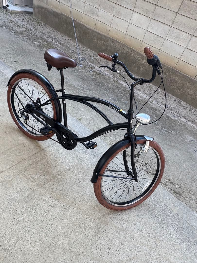 にもさん専用「ビーチクルーザー・ボーイズサイクル(26㌅)」お届けできます。