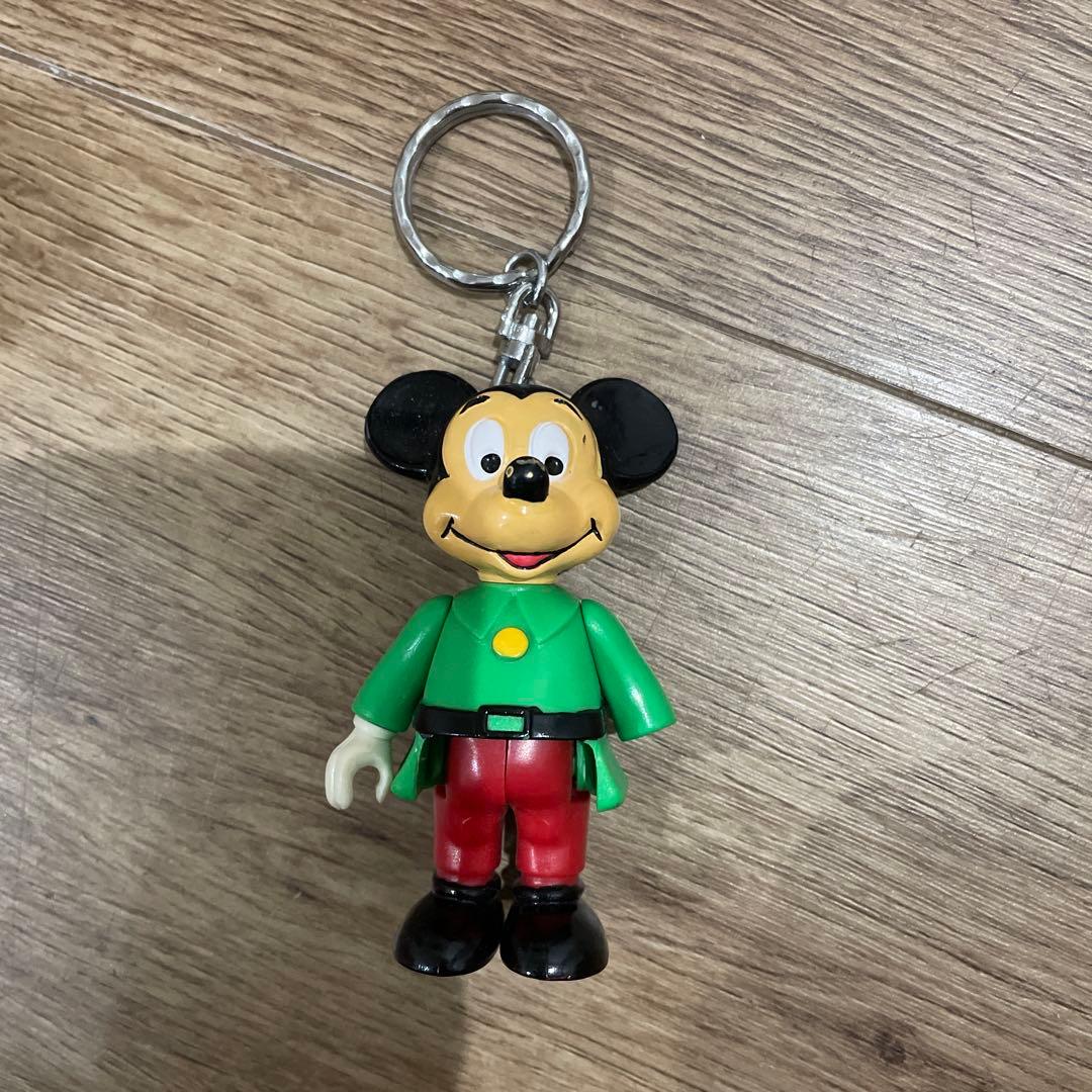 ミッキー・ミニー・ドナルド キーホルダー 4個セット　激レア