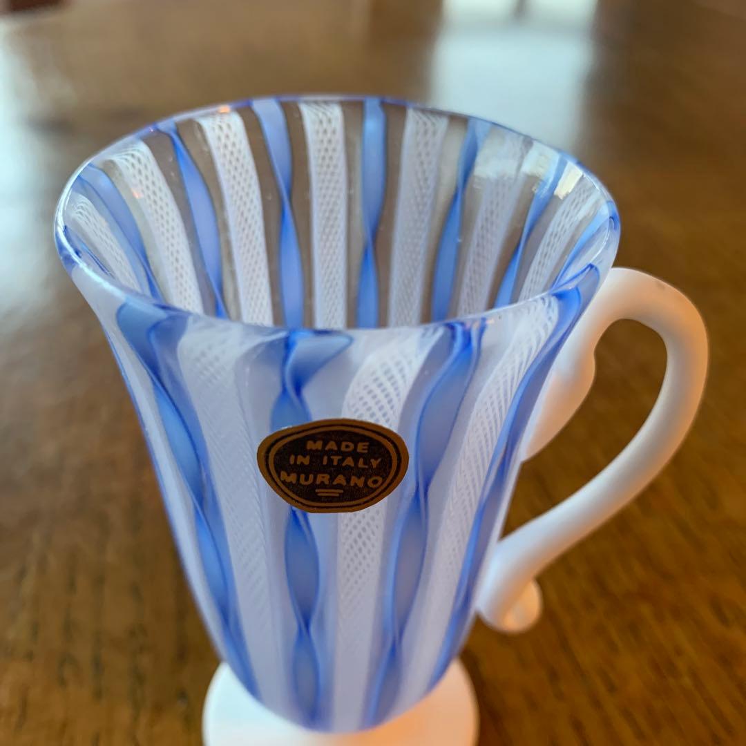 ベネチアンガラス　MURANO ムラーノ　グラス　新品未使用品