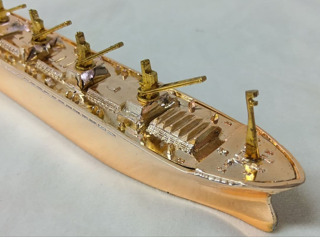 トヨタ　名古屋ワーフセンター 船の模型　貨物　日本製　金属製　第十九とよた丸