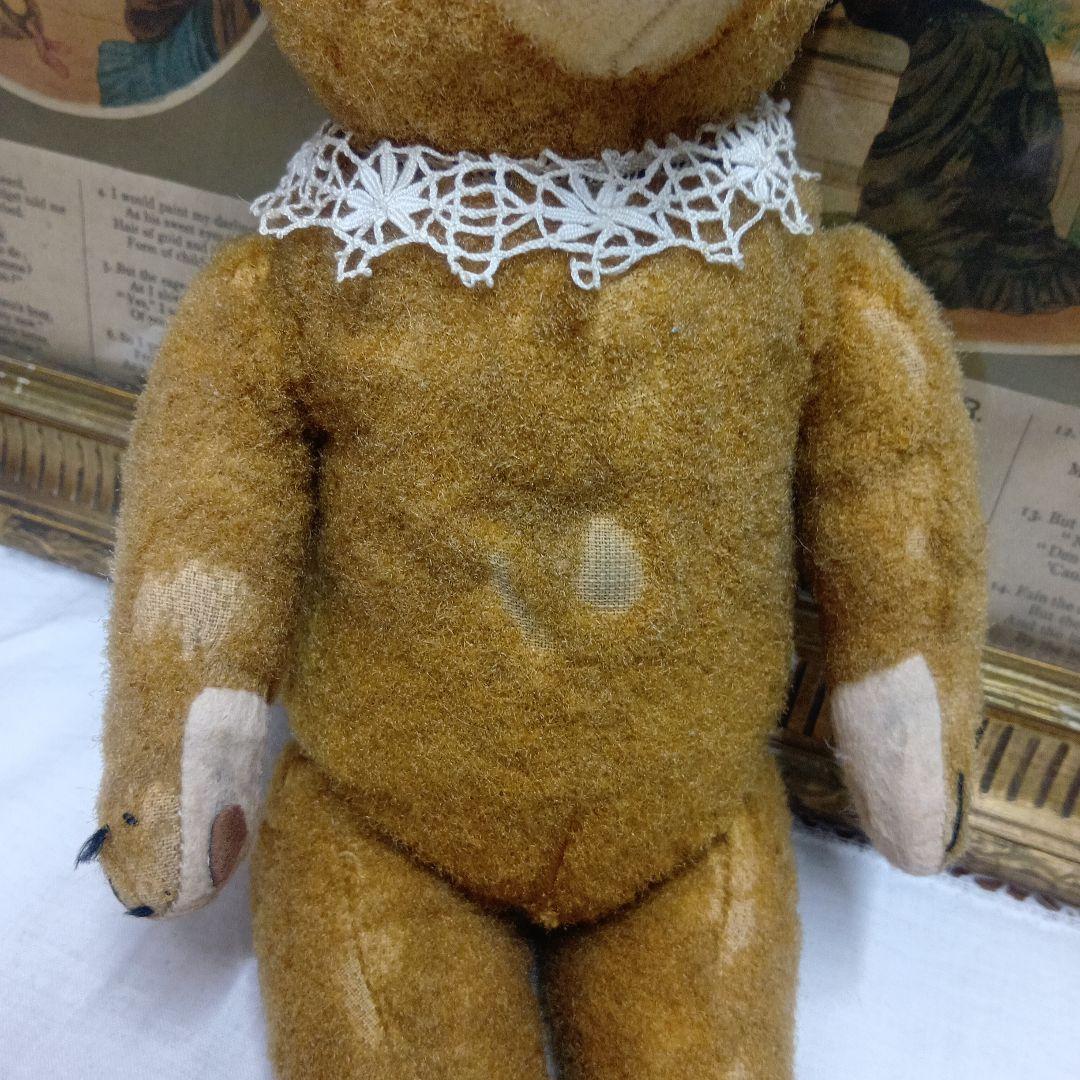 ♥フランスからやって来た優しいお顔のアンティーク　テディベア♥