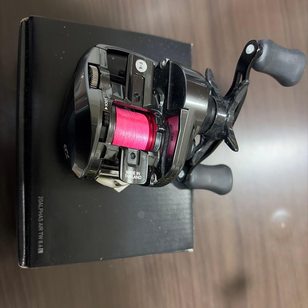 20ALPHAS AIR アルファス air TW 8.6L ベイトリール