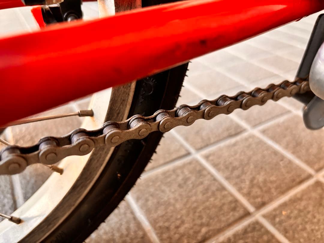 LOUIS GARNEAU 16インチ キッズバイク レッド