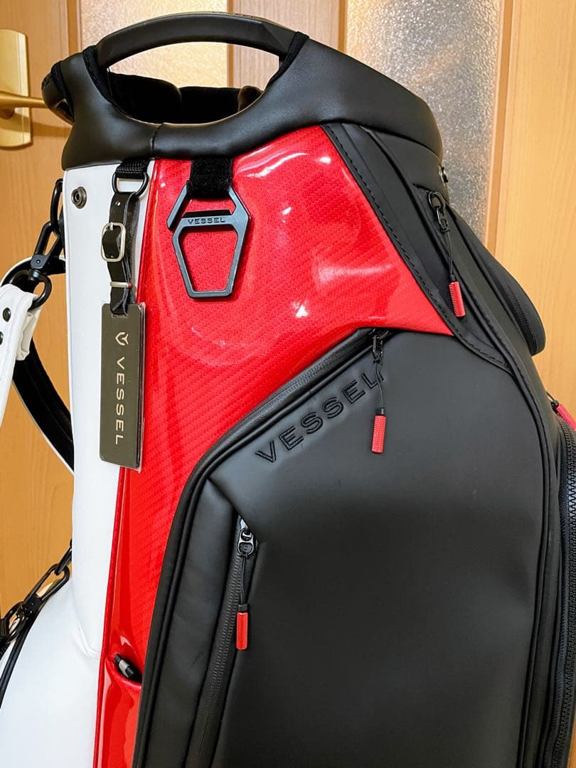 ゆ！【美品です】ベゼル★VESSEL★Lux7★キャディバッグ★