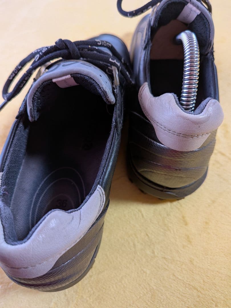 ecco biom ブラック ゴルフシューズ