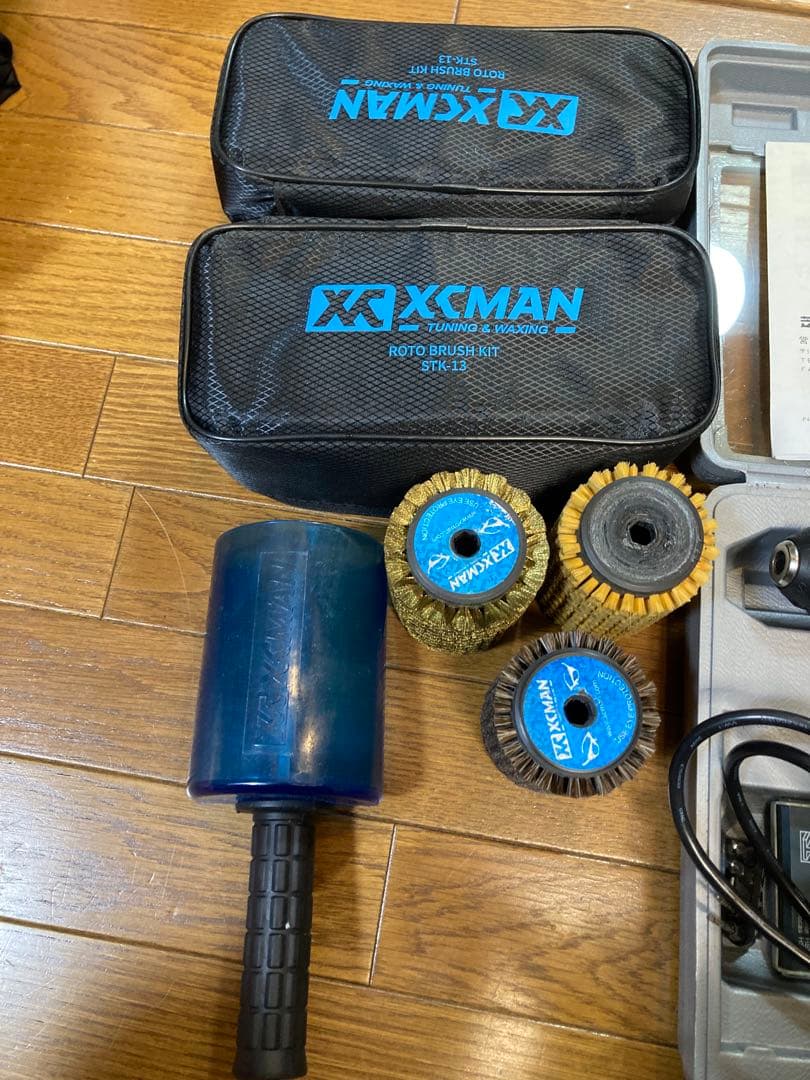 ロトブラシ　電動ドリルなし！XCMAN スキー・スノーボードメンテナンスセット
