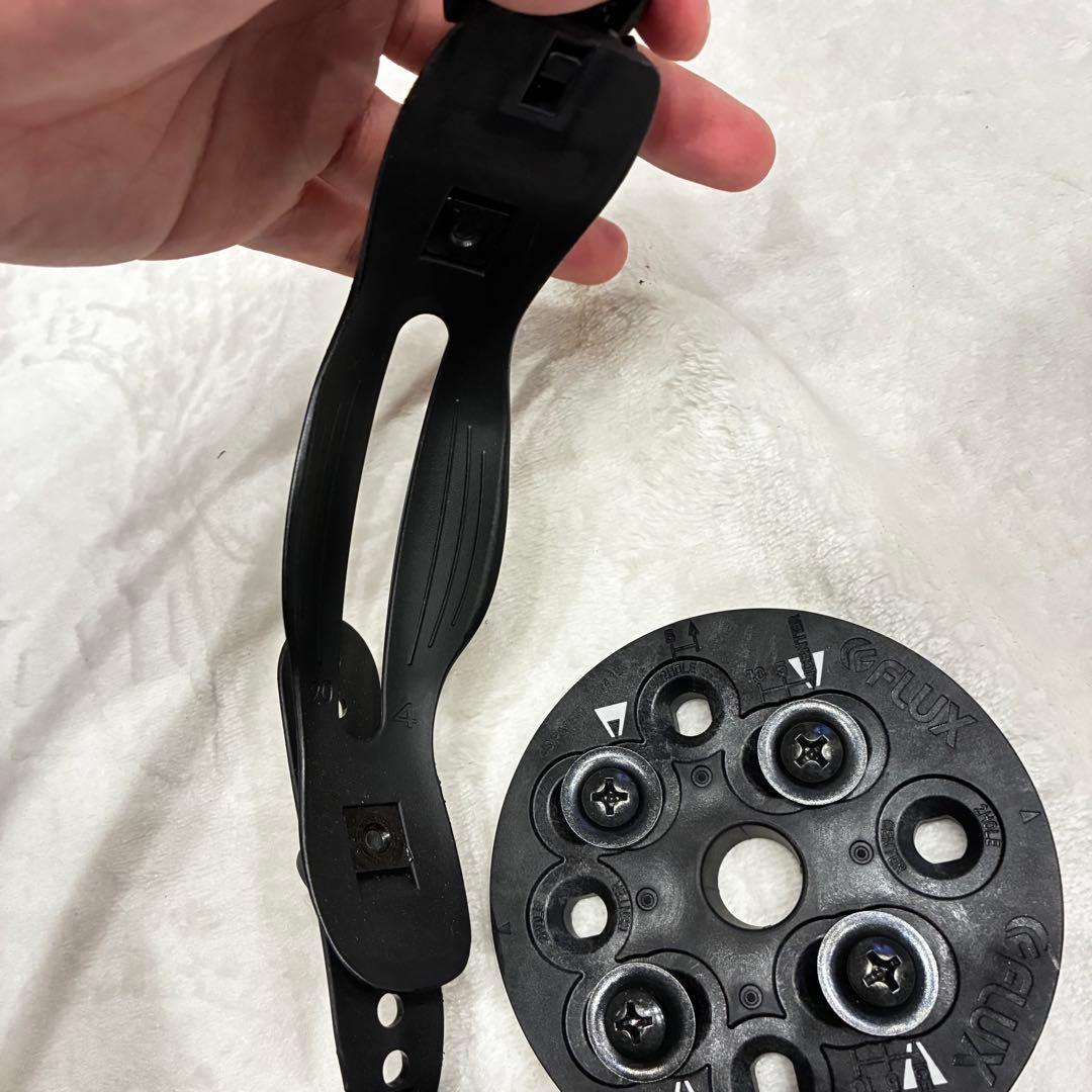 FLUX EM ブラック スノーボード ビンディング Mサイズ