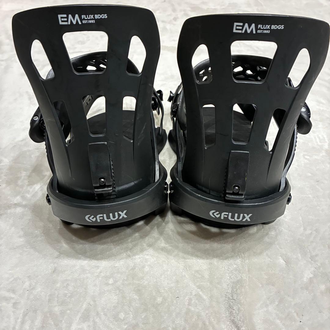 FLUX EM ブラック スノーボード ビンディング Mサイズ