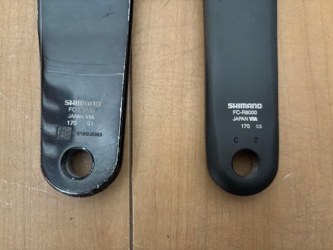 ひ*り様 シマノ Dura-Ace Ultegra MIX クランク 170mm