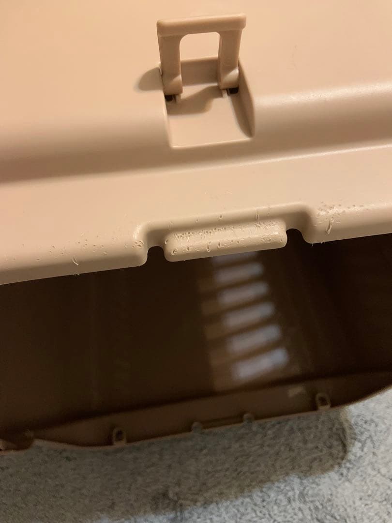 リッチェル キャンピングキャリーシングルドア Mサイズ　ブラウン