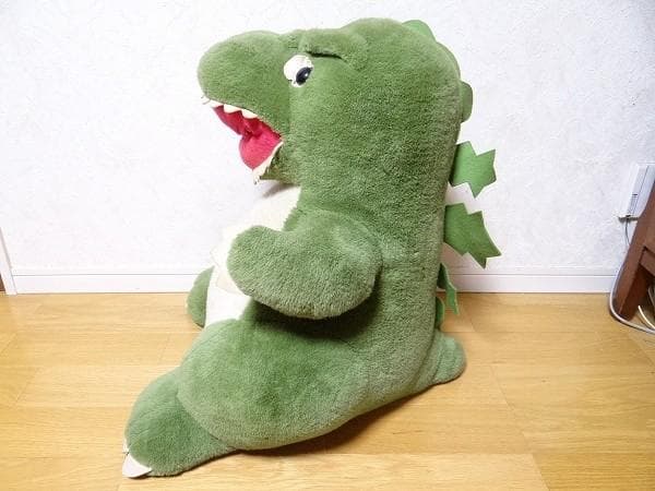 希少 80年代 ビンテージ 東映 映画 ゴジラ BIG ぬいぐるみ 昭和 当時物