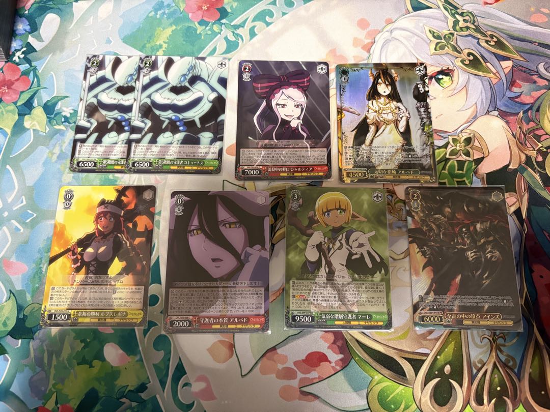 オーバーロード　8電源　デッキ　フルホイル　おまけ付き