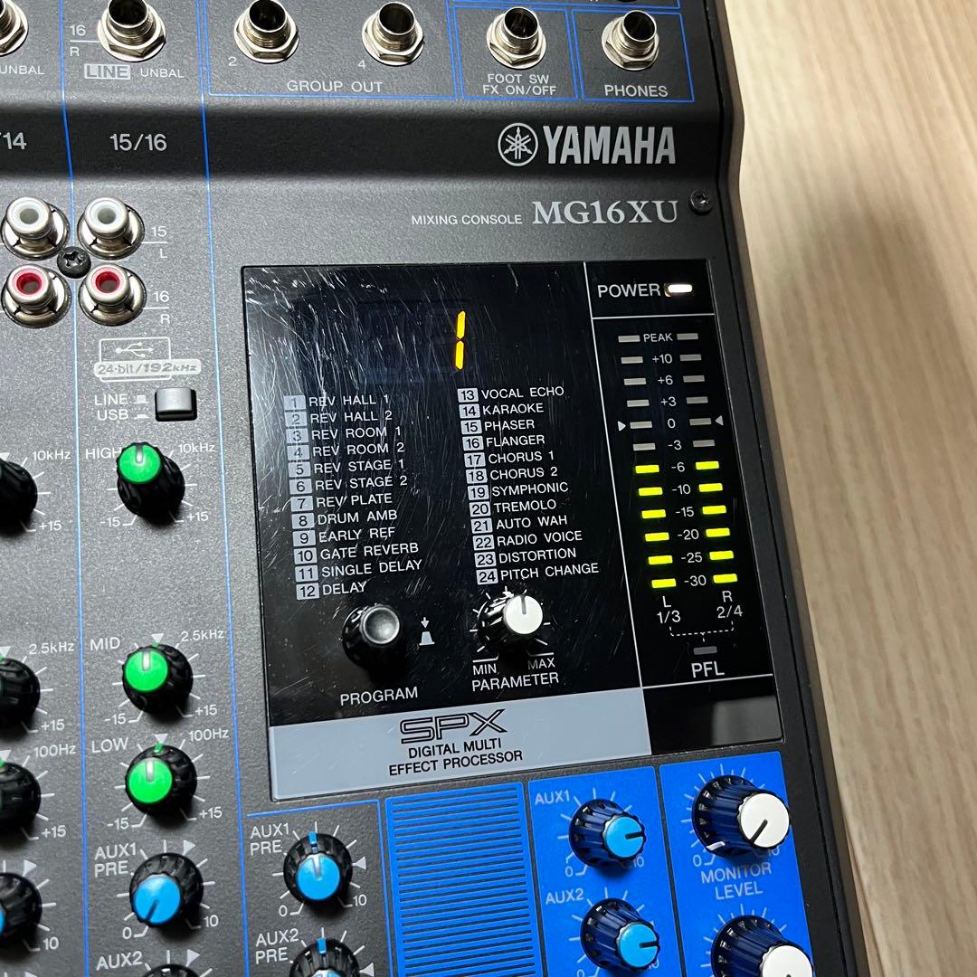 YAMAHA MG16XU ヤマハ アナログミキサー