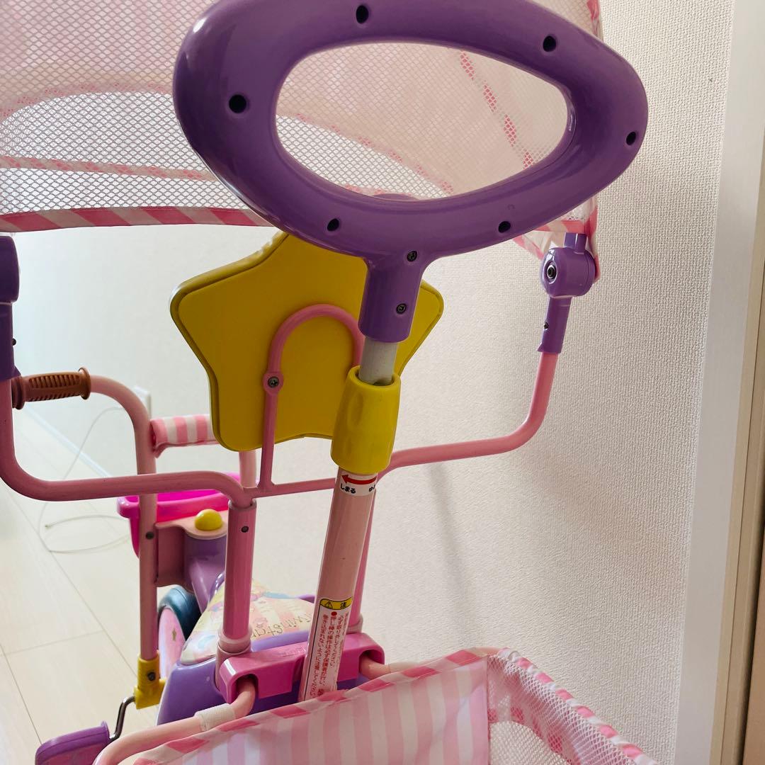 リトルツインスターズ 三輪車 ピンク キキララ