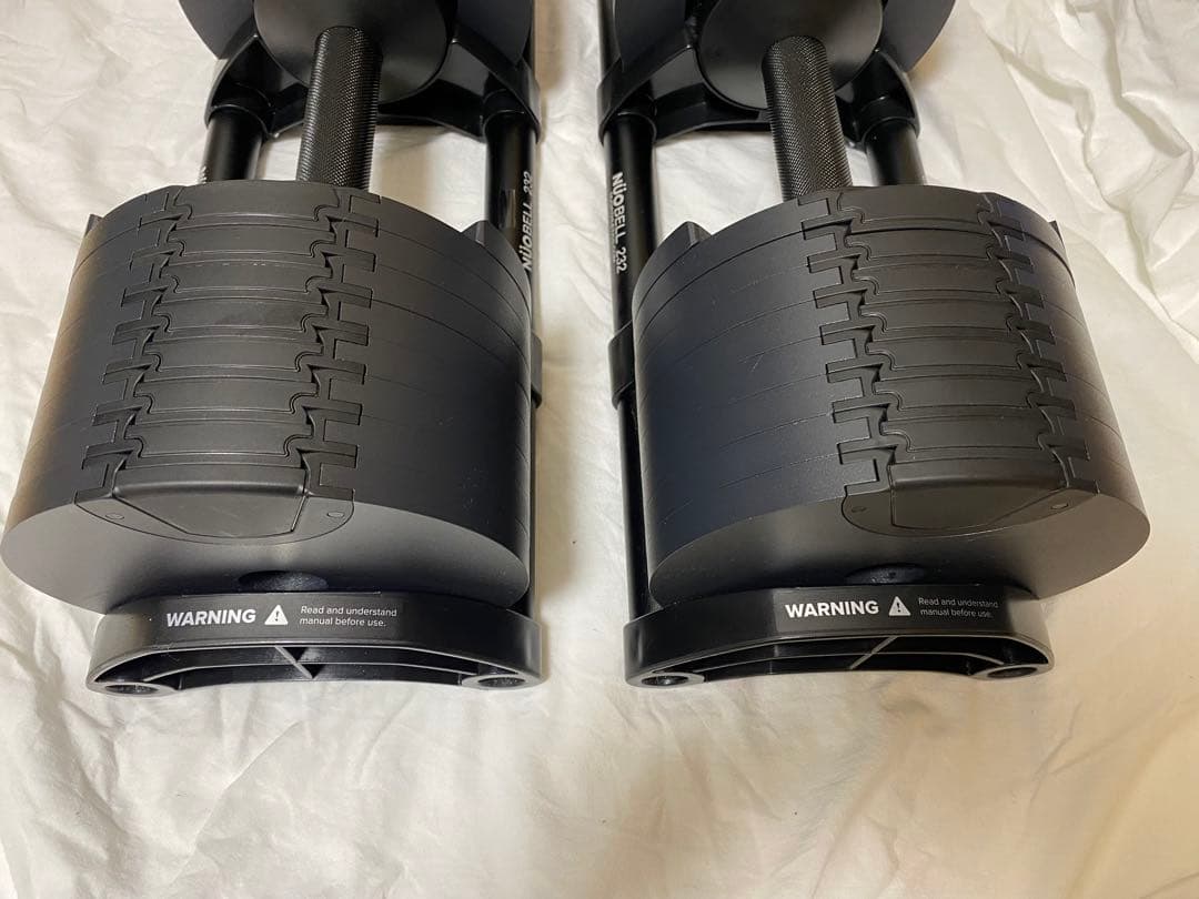 フレックスベル FLEXBELL 可変式ダンベル2kg刻み32kg ブラック①