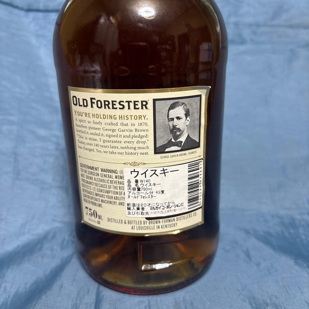 OLD FORESTER ストレートバーボン 750ml