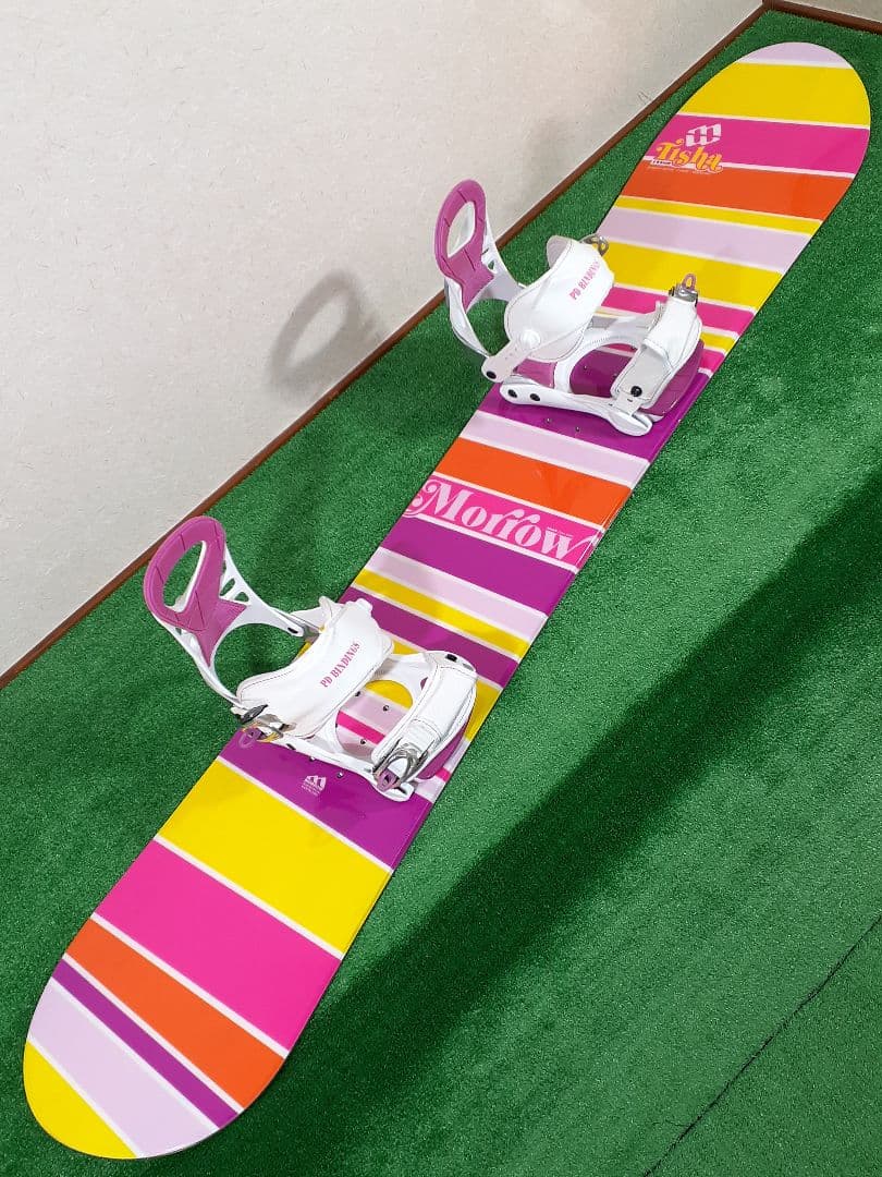 美品レベル!!ボード MORROW × 使用感少いビンディング PD
