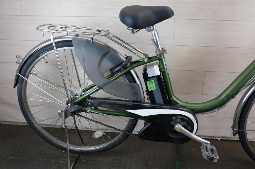 電動自転車ヤマハPAS　26インチ　3段　8.9Ah充電器あり
