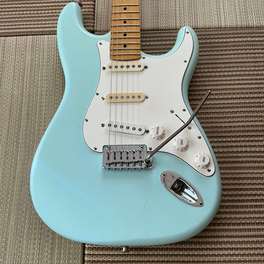 ストラトキャスター (SeymourDuncan SSL-1,3)【自作ギター】