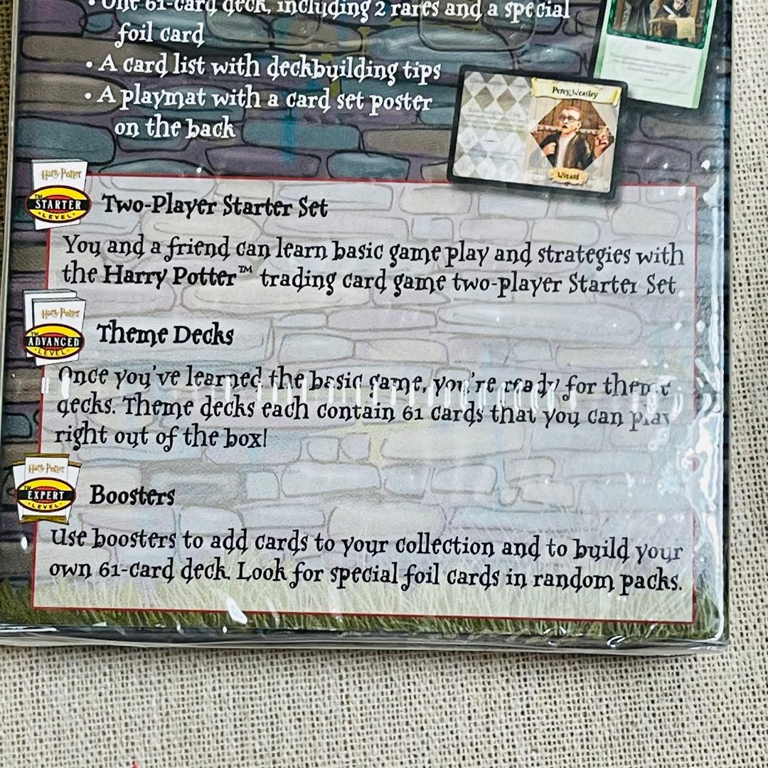 新品　ハリーポッターと秘密の部屋　トレカ　パーシーデッキ＆ツインデッキ　セット