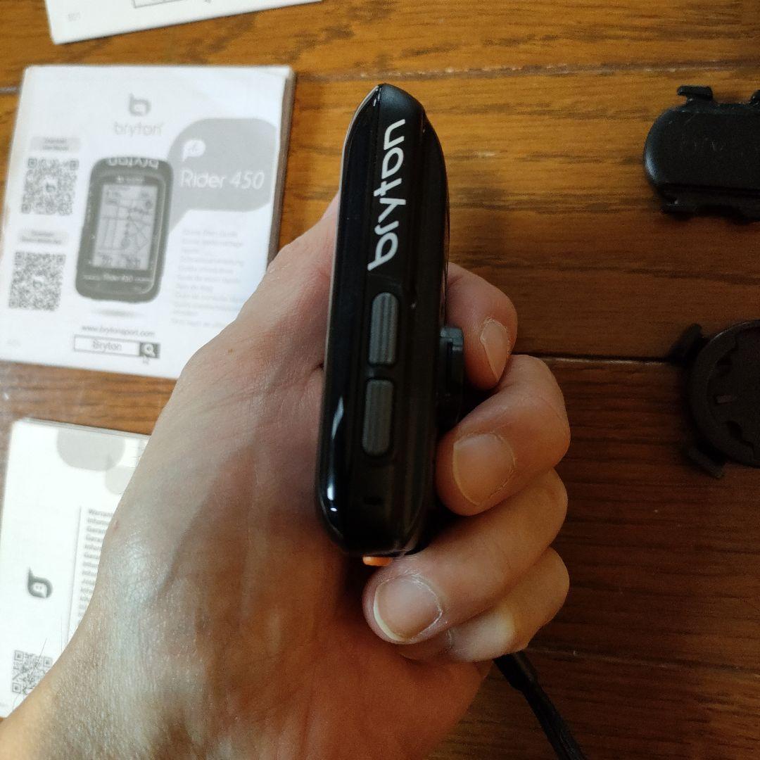 Bryton Rider 450 サイコン 本体トリプルセンサーセット