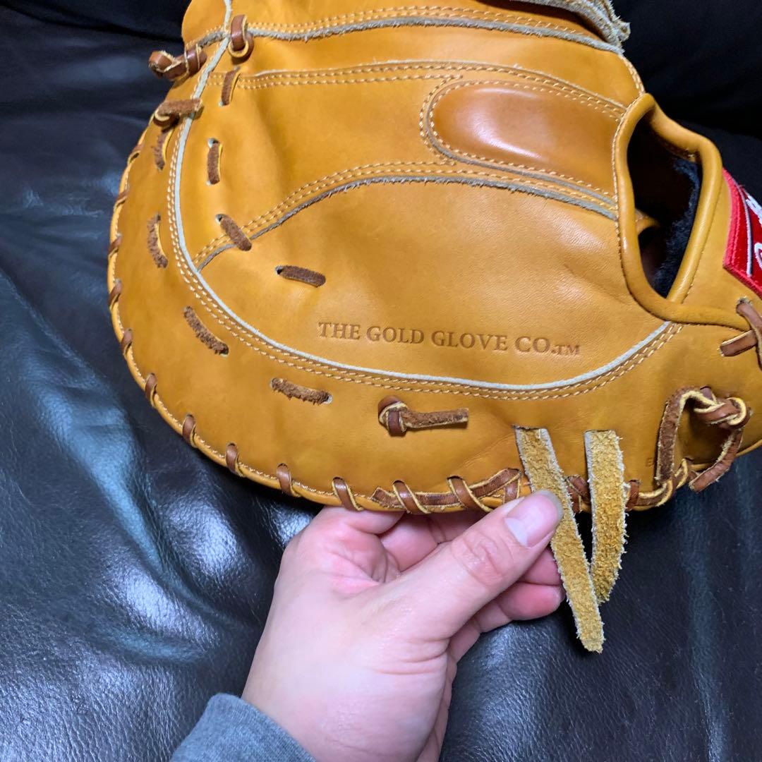 ローリングス　HOHオーダー　軟式ファーストミット　タン