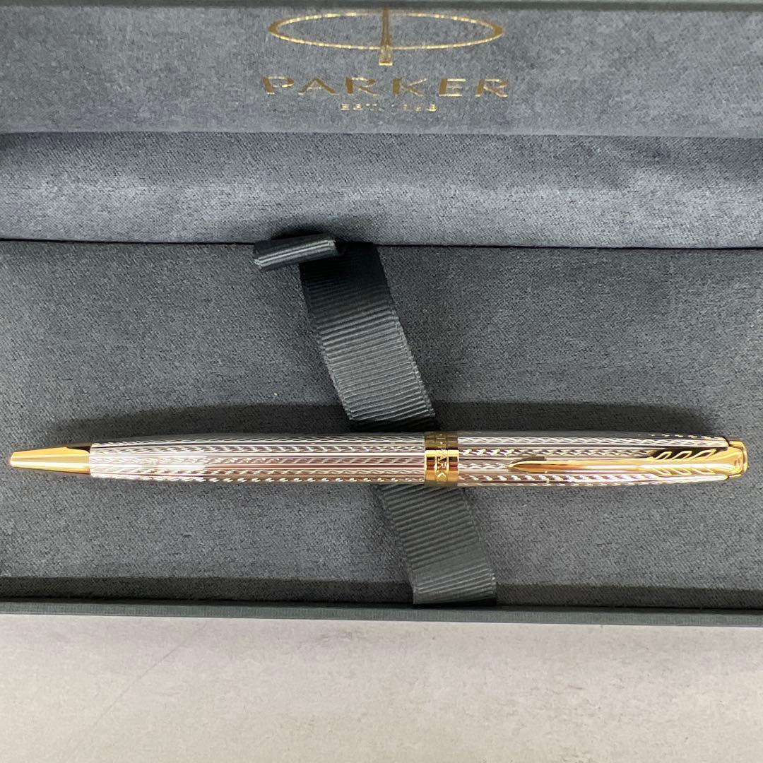 512340 PARKER ボールペン ソネット シルバーミストラルGT