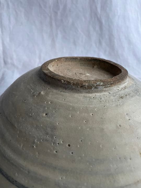 タイ　古陶　鉄絵魚紋鉢