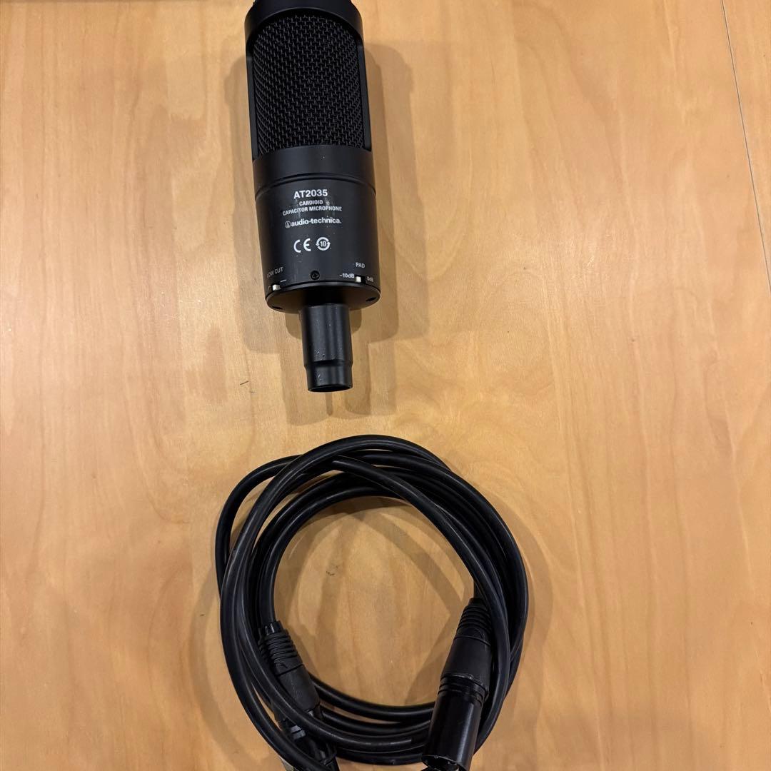 audio-technica AT2035 コンデンサーマイク セット