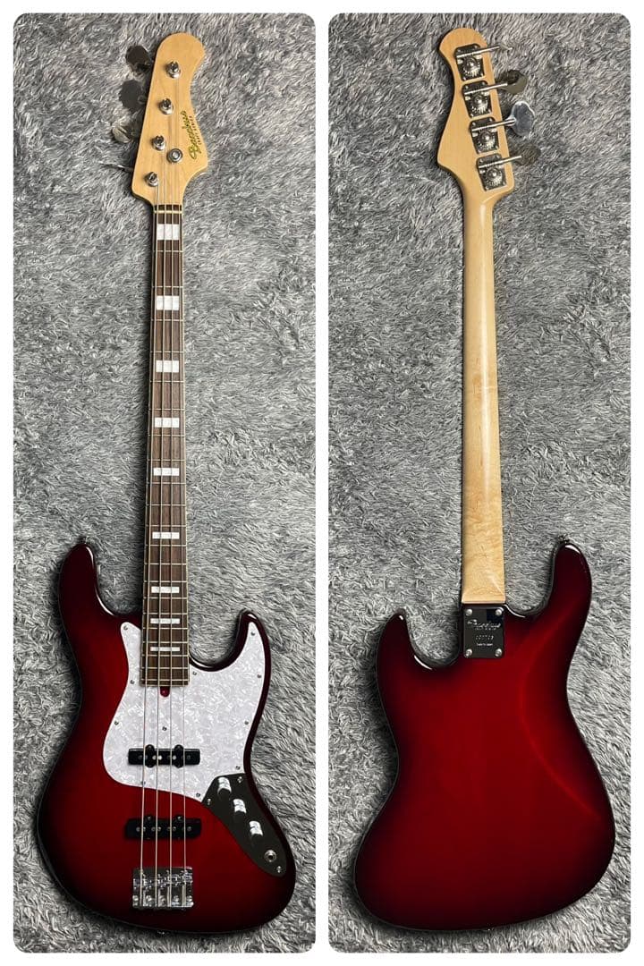 ベース Bacchus WL-JB4 R/STR
