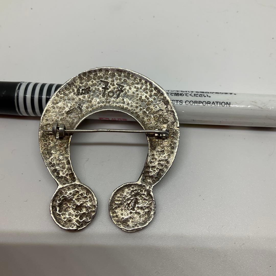 英国製　ビンテージブローチ　馬の蹄鉄　（18）