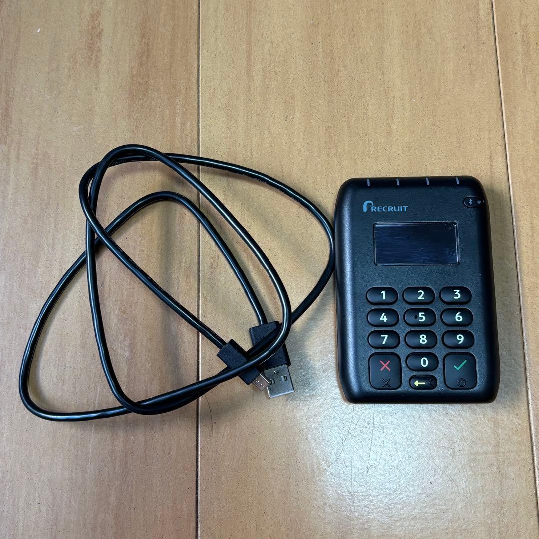 RECRUIT レジ端末 USBケーブル付き