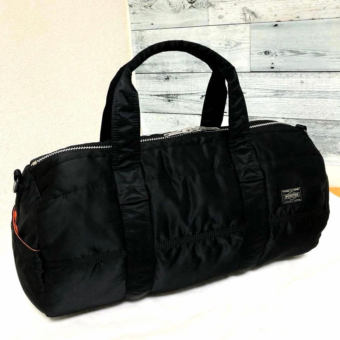 未使用級✨廃盤 ポーター タンカー ボストンバッグ2way ブラック 吉田カバン