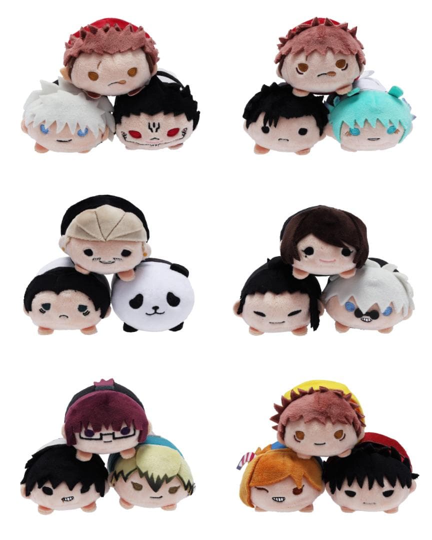 芥見下々 呪術廻戦展 のるキャラマスコット 3体セット 全18種 コンプリート⑥