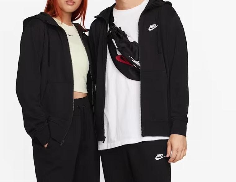 Lナイキ スポーツウェア クラブ メンズ フルジップパーカーNike フード付き