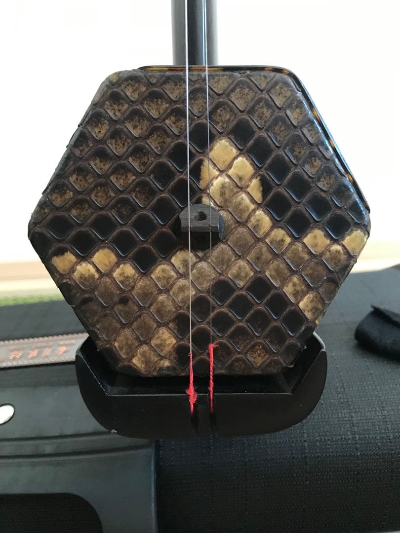 二胡　最上級黒檀　古月琴坊　萬其興　美品