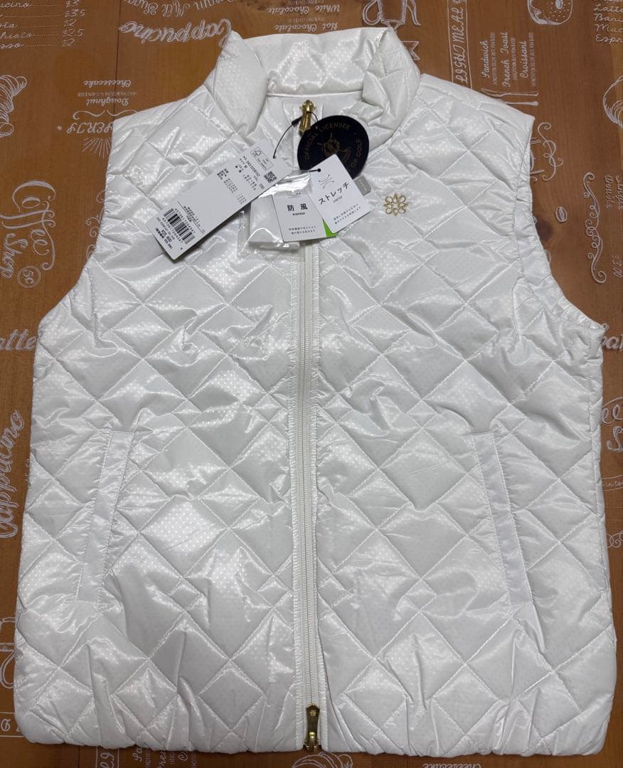 セントアンドリュース St ANDREWS ドットストレッチキルトベスト