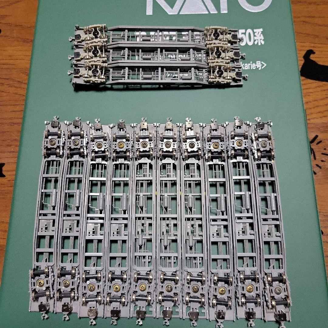 鉄道模型 コキ106+ 107 台車のみ 13両ジャンク扱い 現状販売中古